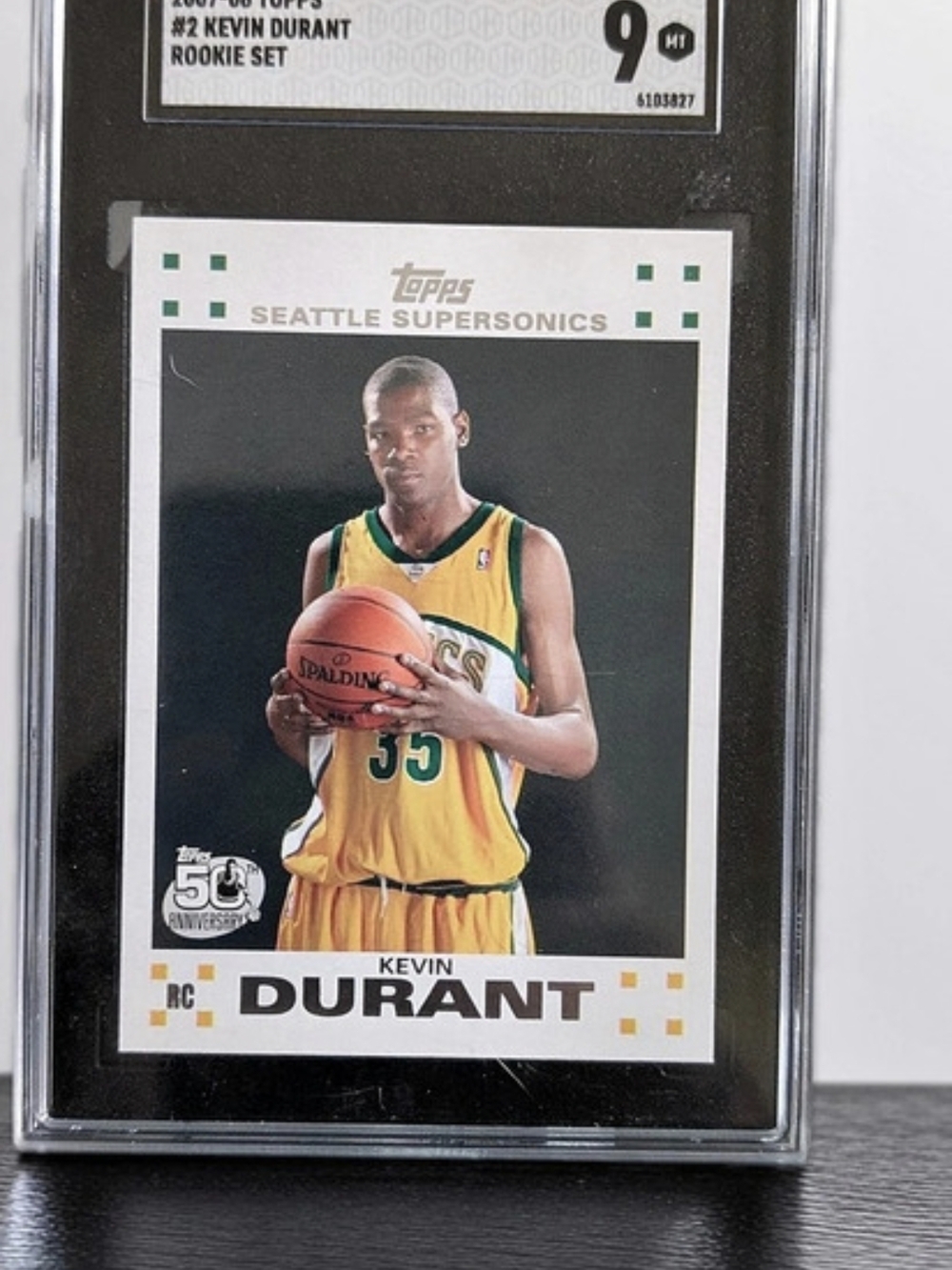 Topps 2017-18 Topps Rookie Year Kevin Durant #2 Basketball Trading Card